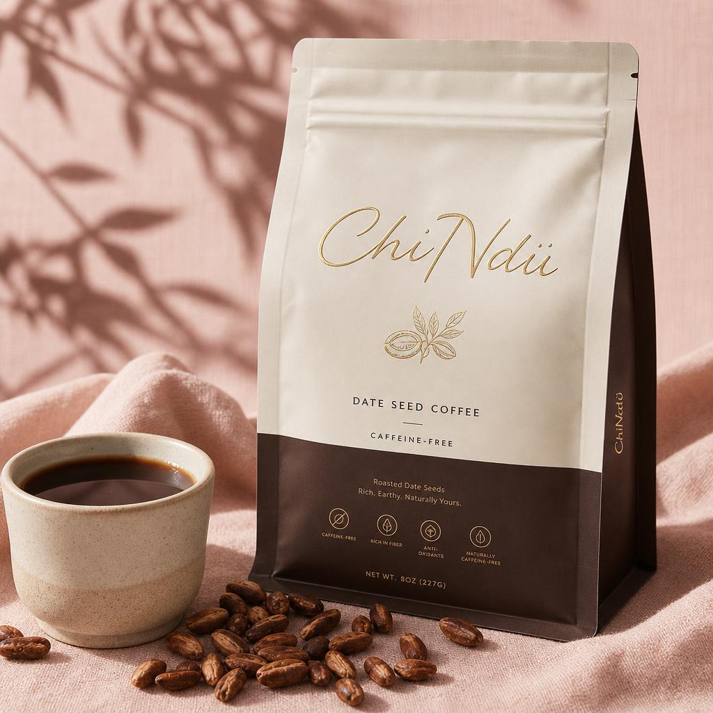 Date Seed Coffee, All of the ritual. None of the caffeine.