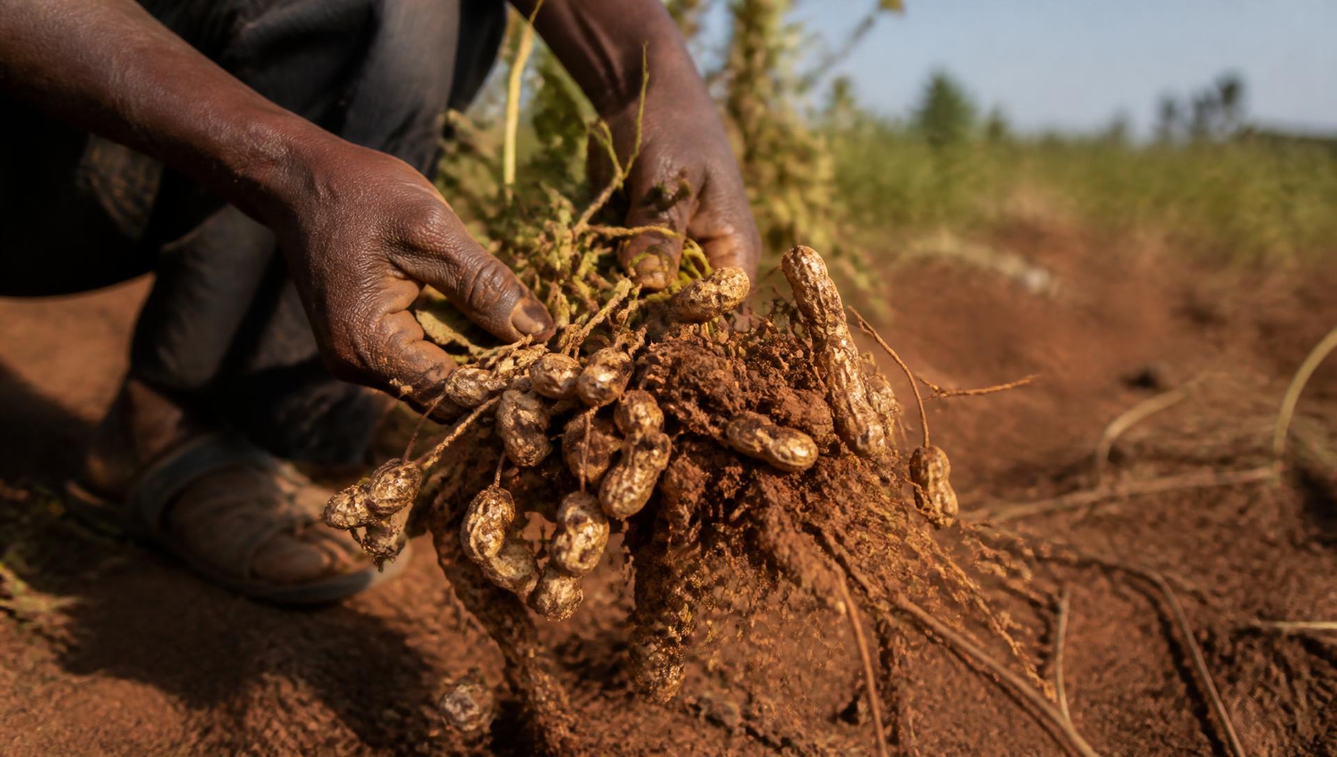 Bambara under cultivation
